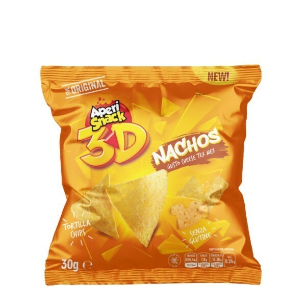 3D nachos cheese fronte