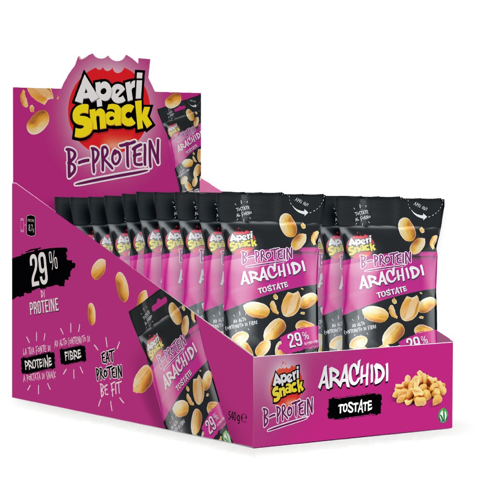 Arachidi Tostate mono 30g Astuccio 18 pz