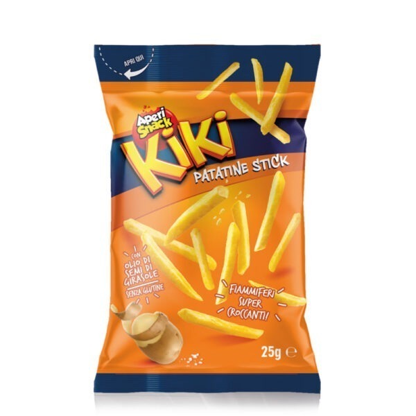 Kiki Fiammiferi di Patata Monoporzione 25g