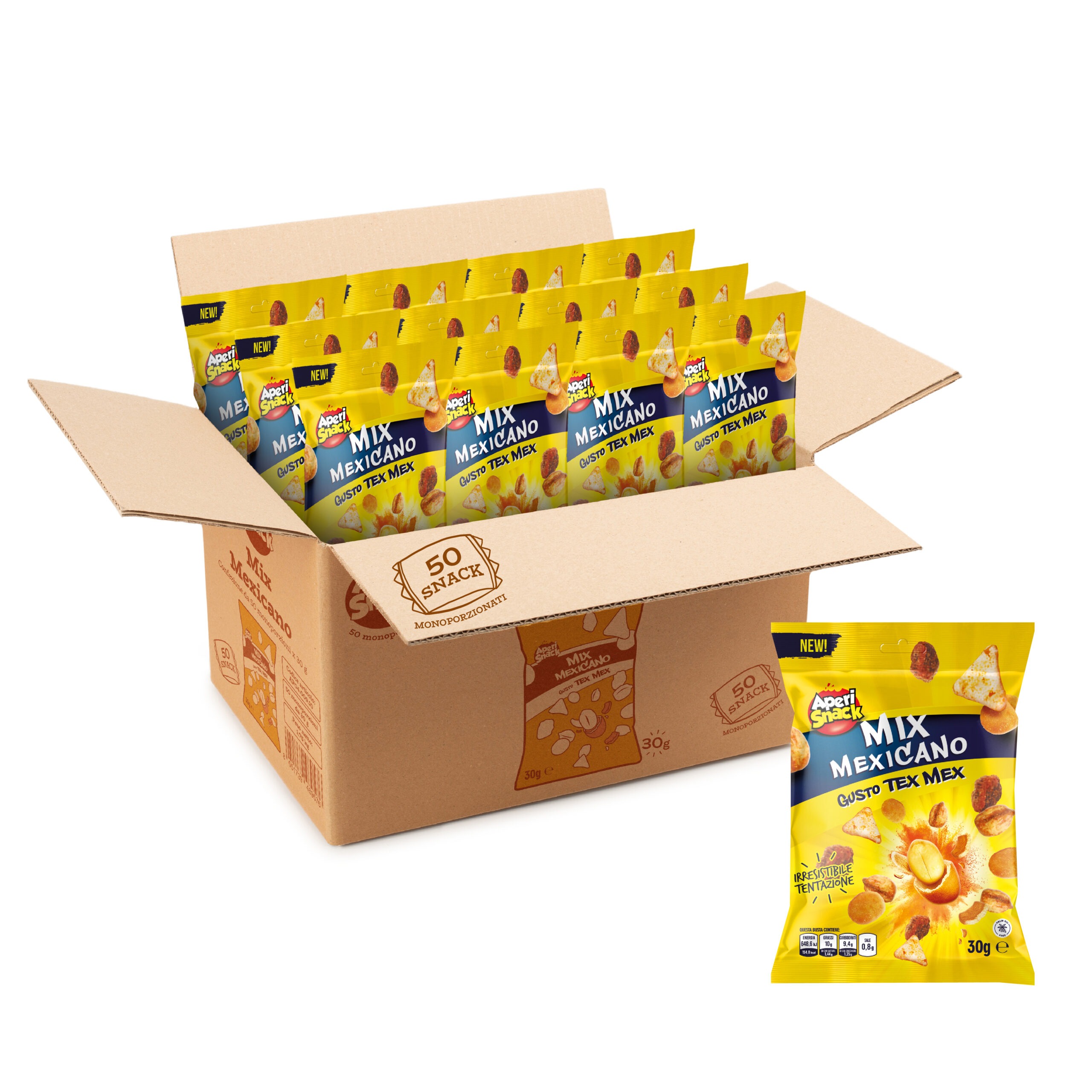 Mix Mexicano box da 50pz Mix Mexicano box da 50pz