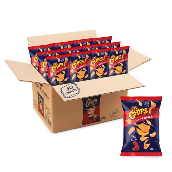 Patatine Paprika mono 25g