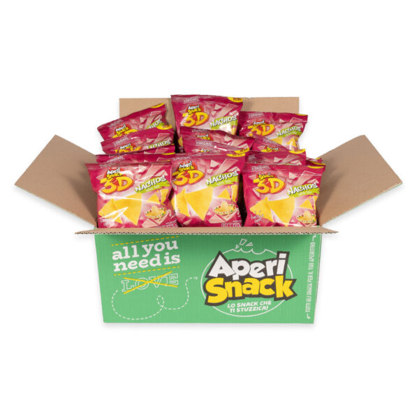 Nachos BBQ box da 36 pz