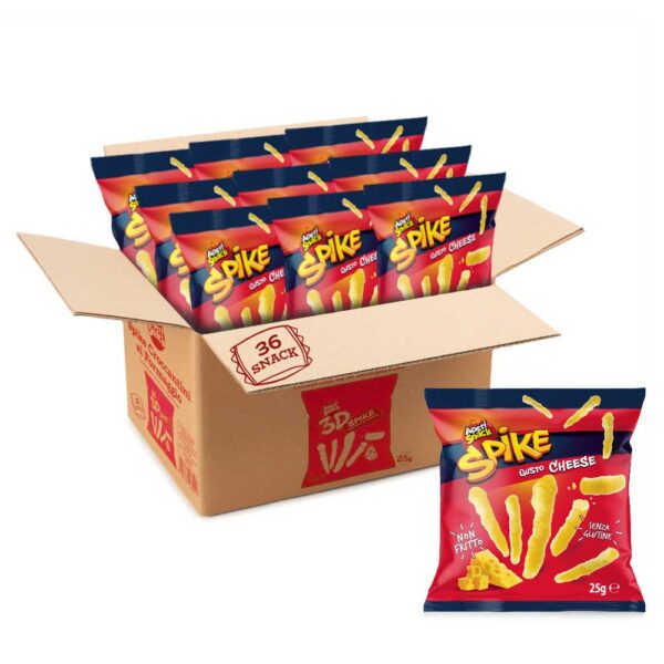 Spike al Formaggio mono 25g Box 36 pz