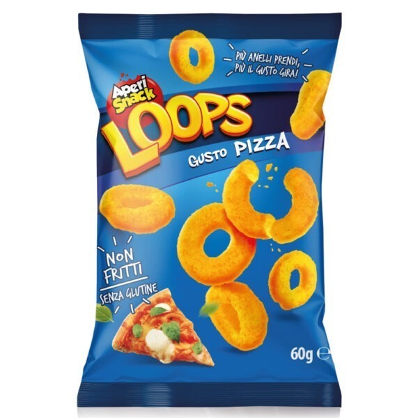loop anelli al gusto pizza 60g
