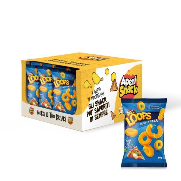 loop anelli al gusto pizza 60g