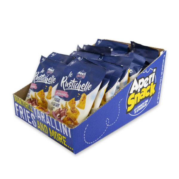 Rustichelle Prosciutto vassoio 20pz